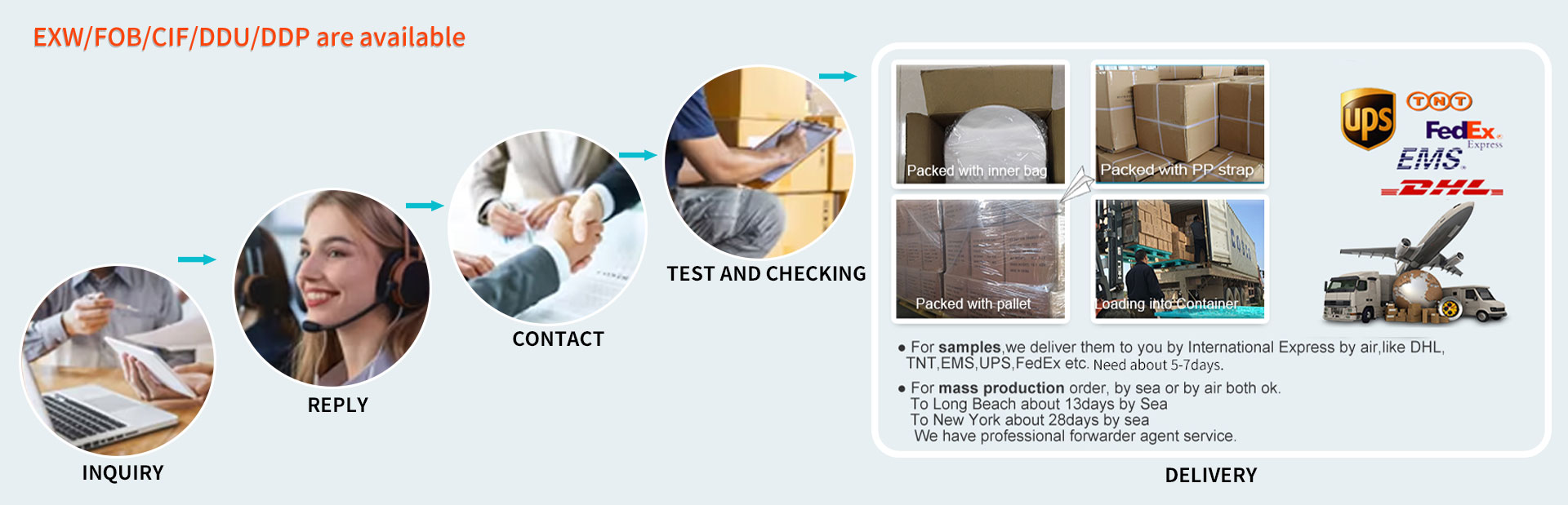 Uclean packing and deliver