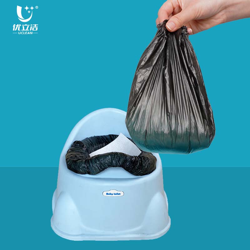 أكياس تبطين كرسي المرحاض للأطفال الصغار للاستخدام مرة واحدة