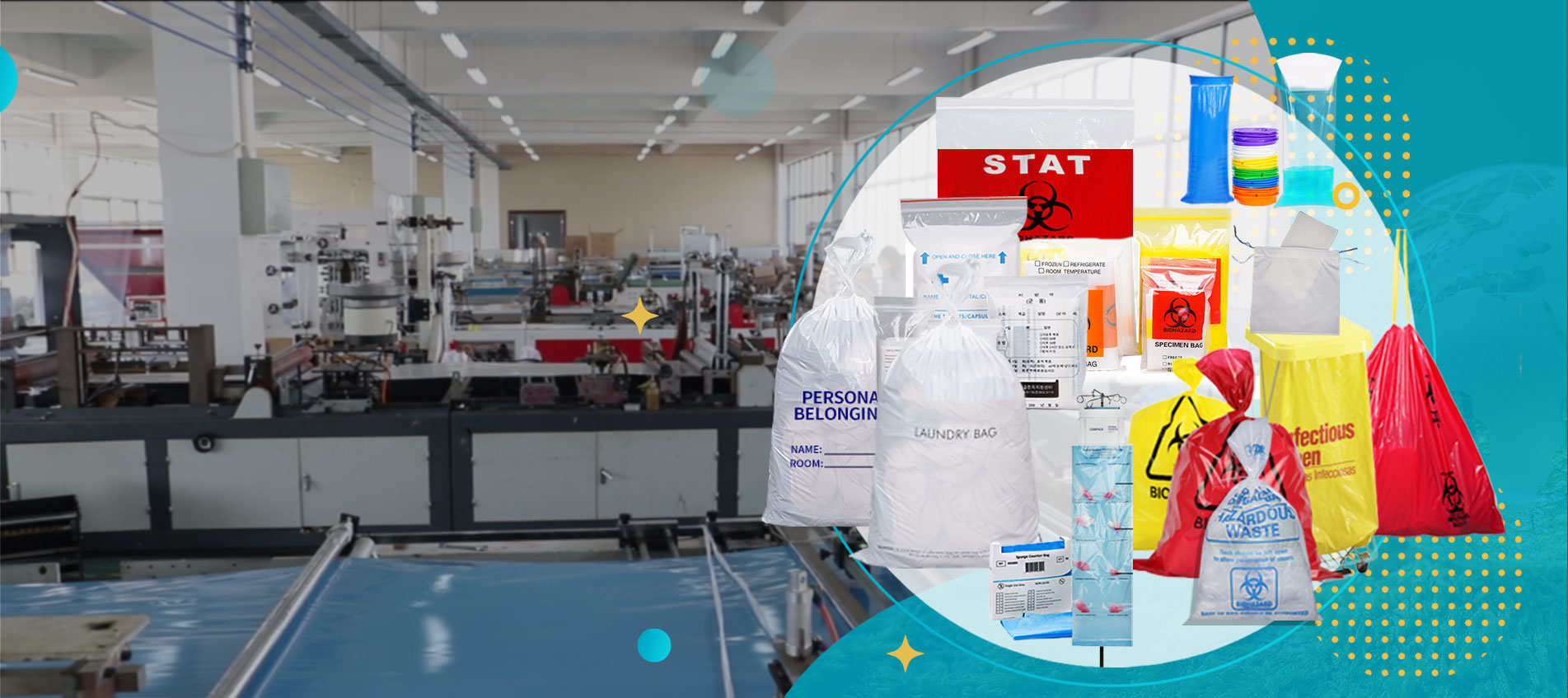 <b>حلول</b> تغليف بلاستيكية مخصصة