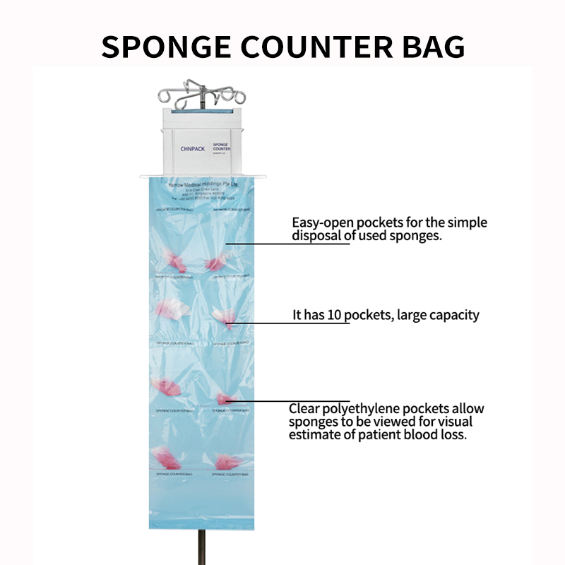 disposable sponge counter bag