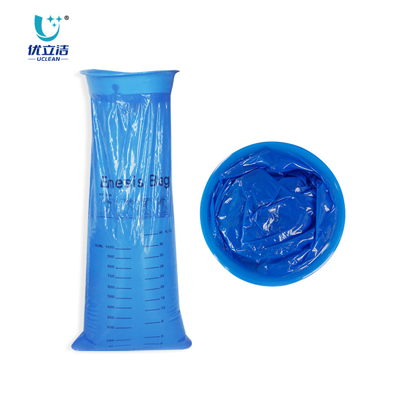 plastic vomit bag
