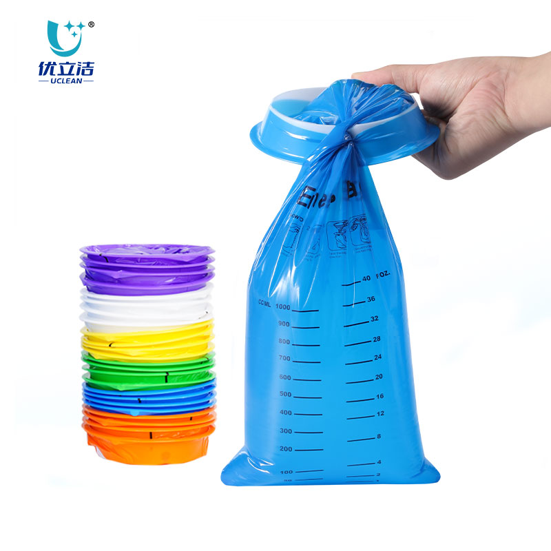 plastic vomit bag
