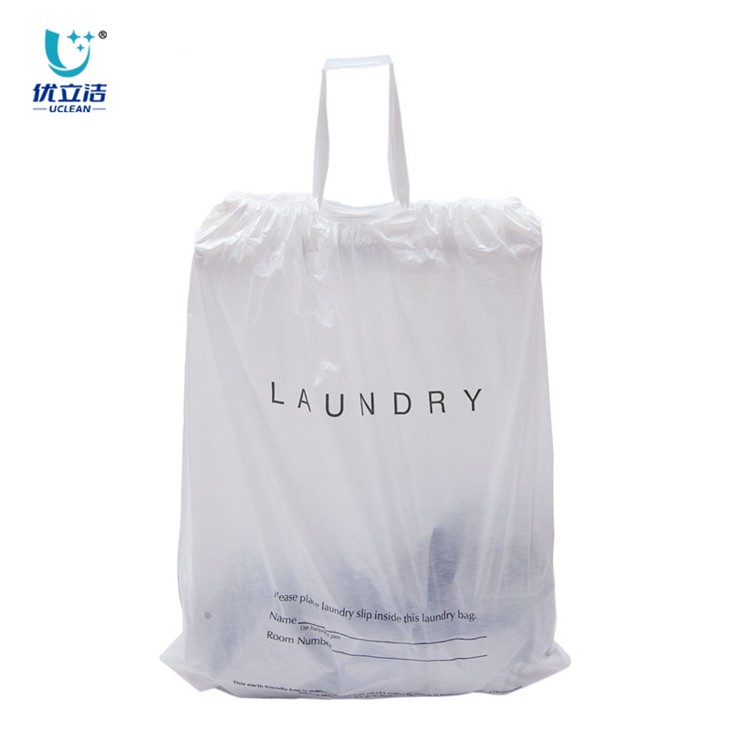 clear plastic laundry bags