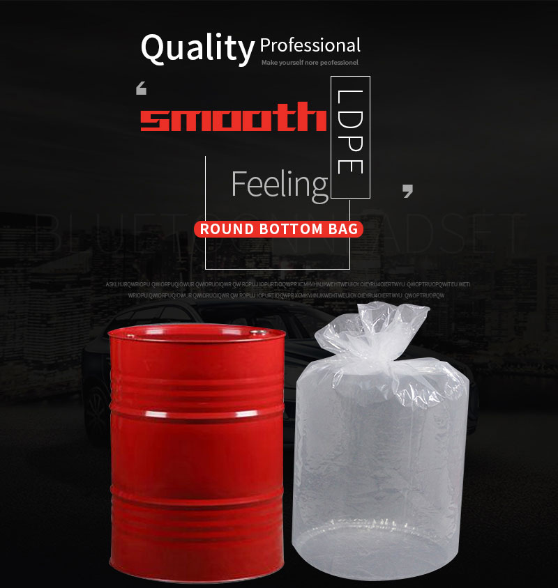 PE round bottom bags